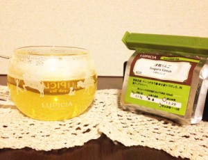 ルピシア　緑茶　津軽りんご