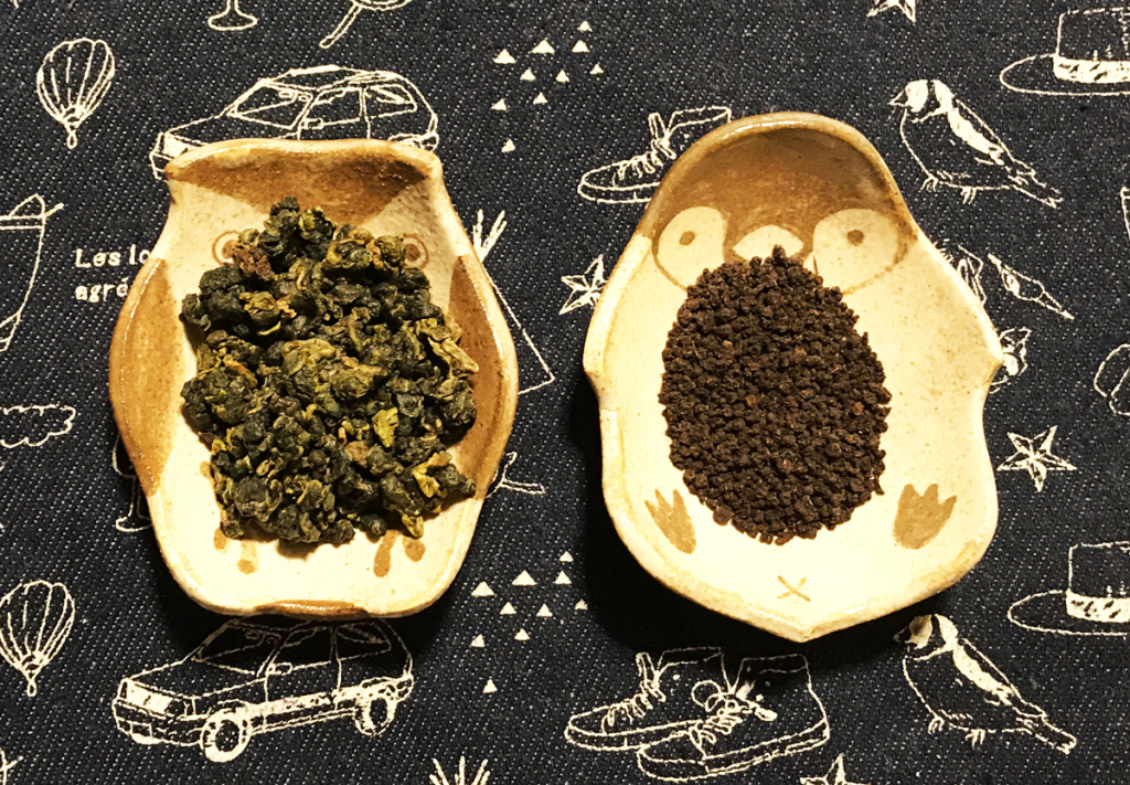 台湾烏龍茶とアッサムCTC